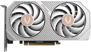 ZOTAC Twin Edge OC White Edition GeForce RTX 5050 8GB GDDR6 PCI Express 5.0 x8 ATX Graphics Card GeForce  RTX 5050 Twin Edge OC White
