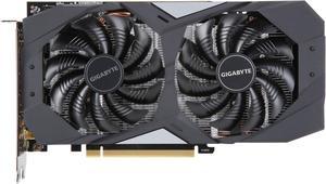 GIGABYTE GeForce GTX 1660 OC 6G Graphics Card, 2 x WINDFORCE Fans, 6GB 192-Bit GDDR5, GV-N1660OC-6GD Video Card