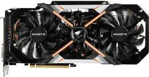 GIGABYTE AORUS GeForce GTX 1080 8GB GDDR5X PCI Express 3.0 x16 SLI Support ATX Graphics Card GV-N1080AORUS-8GD