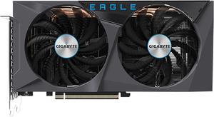Open Box GIGABYTE Eagle OC GeForce RTX 3060 12GB GDDR6 PCI Express 40 ATX Video Card GVN3060EAGLE OC12GD rev 20 LHR