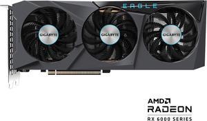 Used  Acceptable GIGABYTE Radeon RX 6600 XT EAGLE 8G Graphics Card WINDFORCE 3X Cooling System 8GB 128bit GDDR6 GVR66XTEAGLE8GD Video Card