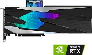 GIGABYTE GeForce RTX 3080 GAMING OC WATERFORCE WB 10G (rev2.0) Graphics Card, WATERFORCE Water Block Cooling System, 10GB 320-bit GDDR6X, GV-N3080GAMINGOC WB-10GD Rev2.0 Video Card (LHR)