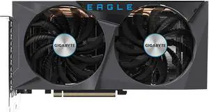 GIGABYTE EAGLE OC GeForce RTX 3060 Ti 8GB GDDR6 PCI Express 4.0 x16 ATX Graphics Card GV-N306TEAGLE OC-8GD GIGABYTE EAGLE OC GeForce RTX 3060 Ti 8GB GDDR6 PCI Express 4.0 x16 ATX Graphics Card GV-N306TEAGLE OC-8GD
