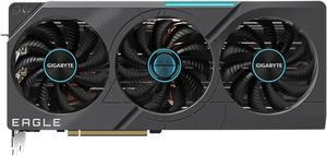 GIGABYTE GeForce RTX 4070 Ti EAGLE 12G Graphics Card, 3x WINDFORCE Fans, 12GB 192-bit GDDR6X, GV-N407TEAGLE-12GD Video Card