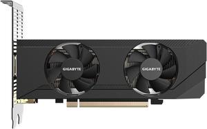 GIGABYTE GeForce RTX 3050 OC Low Profile 6G Graphics Card, 2x WINDFORCE Fans, 6GB GDDR6 96-bit GDDR6, GV-N3050OC-6GL Video Card