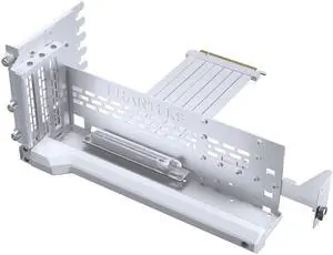 Phanteks Premium Gen5 Vertical GPU Bracket, PCIex16 Gen5, D-RGB Lighting, 220mm, White.