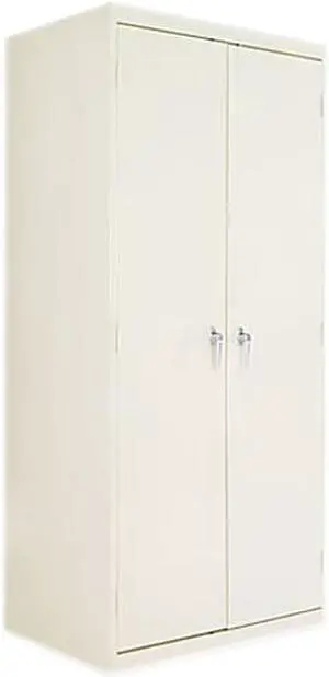 Alera Assembled 78" High Storage Cabinet w/Adjustable Shelves 36w x 24d Putty