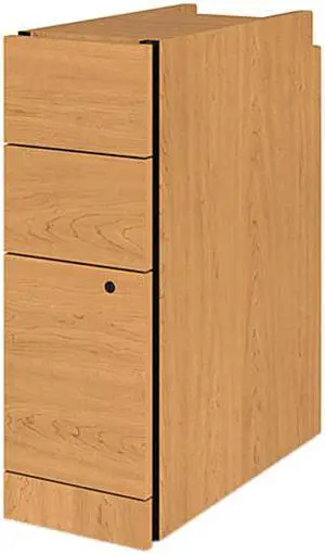 Narrow Box/box/file Pedestal For 10500/10700 Series Shells, 28" High, Harvest