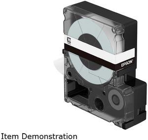 Epson LK-4WBN LabelWorks Standard LK Tape Cartridge- 1/2" Black on White