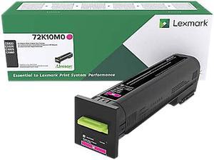 LEXMARK OEM Toner Cartridge, MAGENTA, yield 8,000 72K10M0