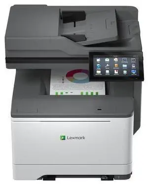 Lexmark CX635adwe Laser Multifunction Printer - Color - Copier/Fax/Printer/Scanner - 42 ppm Mono/42 ppm Color Print - Color Scanner - Color Fax