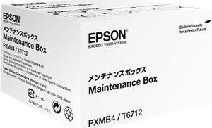 EPSON PRINT T671200 THE T6712 INK MAINTENANCE BOX STORES INK THAT GETS FLUSHED FROM THE SYSTEM DURIN