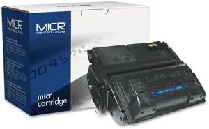 MICR Print Solutions MCR42AM Compatible Q5942A(M) (42AM) MICR Toner - 10,000 Page-Yield - Black