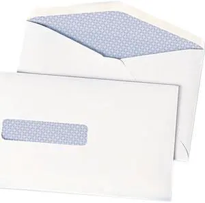 Quality Park - QUA90063 - Window Postage Saving Envelope, 28lb, 6 x 9 1/2, White, 500/Pack