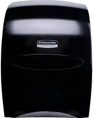 Kimberly-Clark Professional* Sanitouch Hard Roll Towel Dispenser 12 63/100w x 10 1/5d x 16 13/100h Smoke 09996