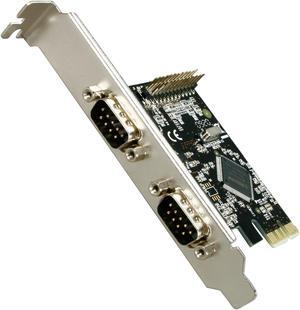 SYBA PCI-Express 2-Port Serial and 1-Port Parallel Combo Card - RoHS Model SD-PEX50030