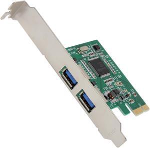 SYBA USB 3.0 2-port PCI-e Controller Card, Etron EJ168 Chipset Model SY-PEX20081