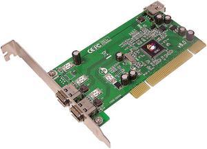  SEDNA - PCI-Express IEEE 1394b FireWire 3 Port Controller Card  (2 External + 1 Internal) : Electronics