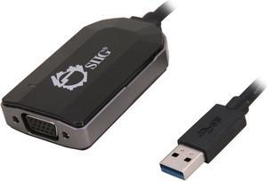 SIIG JU-VG0211-S1 USB 3.0 to VGA External Video Card Multi Monitor Adapter