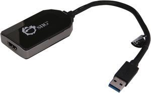 SIIG JU-H20111-S1 USB 3.0 to HDMI/DVI Multi Monitor External Video Card Adapter - OEM
