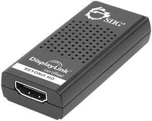 SIIG CE-H20W12-S1 USB 3.0 to HDMI with Audio External Video Card Adapter - OEM