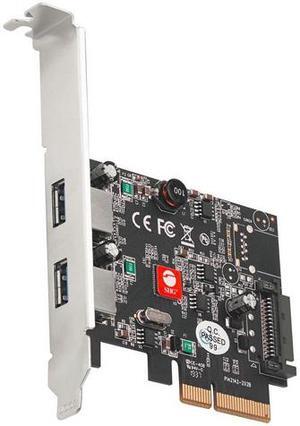 SIIG JU-P20912-S2 USB 3.1 2-Port PCIe Host Adapter - Type-A