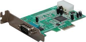 StarTech.com Low Profile Native RS232 PCI Express Serial Card with 16550 UART Model PEX1S553LP