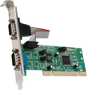 StarTech.com 2 Port PCI RS422/485 Serial Adapter Card with 161050 UART Model PCI2S4851050