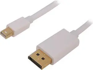 StarTech.com Model MDP2DPMM1MW Mini DisplayPort to DisplayPort Adapter Cable Male to Male