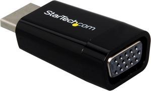 StarTech.com HD2VGAMICRO Compact HDMI to VGA Adapter Converter - Power Free HDMI Laptop to VGA Monitor / Projector Converter Box - 1920x1200 - 1 pack