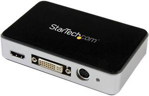 StarTech.com USB3HDCAP HDMI Video Capture Device - 1080p - 60fps Game Capture Card - USB Video Capture Card - with HDMI DVI VGA