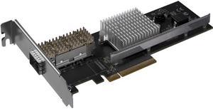 StarTech.com PEX40GQSFPI QSFP+ Server Network Card - PCIe 40Gbps - Converged Fiber NIC Adapter - Intel XL710 Chip (PEX40GQSFPI)