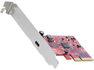 Carte PCIe USB-C 10 Gbps – 2 Ports USB 3.2 Gen 2 Pour PC Fixe – Compatible Windows, Linux, MacOS