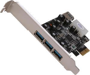 VANTEC 4-Port SuperSpeed USB 3.0 PCIe Host Card Model UGT-PC341