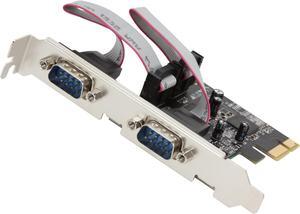 VANTEC 2-Port Serial PCIe Host Card Model UGT-PCE20SR