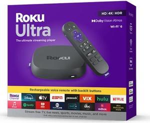 Roku Ultra 2024 HD/4K/HDR/ Dolby Vision Streaming Player