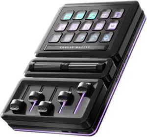 MasterHUB Creator Kit: Fully Modular Allows You to Customize with Base, 15xKeys IPS Display, 2xRoller, and 5xFader Modules - Empowering Your Workflow by Cooler Master