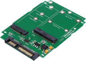 SYBA M.2 (NGFF) & mSATA SSD to SATA III with Standard & Low Profile Brackets Model SI-ADA50067