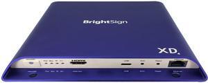 BrightSign XD1034 Expanded I/O Digital Signage Media Player,  H.265/H.264, 4K@60p Dolby Vision, HDR10+, Gigabit Ethernet, GPIO, IR, M.2 SSD PCIe, Serial, Dual USB 2.0 (type A & C)