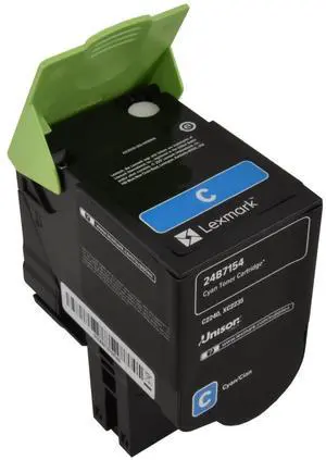 Lexmark 24B7154 OEM Cyan Toner