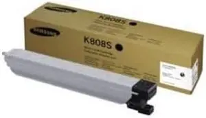 Black Toner Cartridge for Samsung CLT-K808S MultiXpress X4250LX, MultiXpress X4300LX, Genuine Samsung Brand