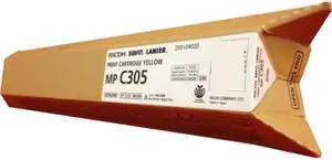 Yellow Toner Cartridge for Ricoh 842120 Aficio MP C305SP, Aficio MP C305SPF, Genuine Ricoh Brand
