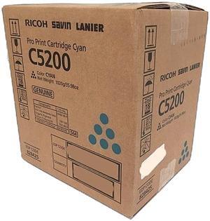 Cyan Toner Cartridge for Ricoh 828425 Pro C5200S, Pro C5210s, Genuine Ricoh Brand