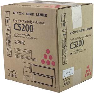 Magenta Toner Cartridge for Ricoh 828424 Pro C5200S, Pro C5210s, Genuine Ricoh Brand