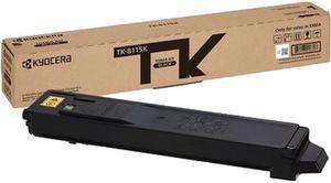 Black Toner Cartridge for Kyocera TK-8117K ECOSYS M8124cidn, ECOSYS M8130cidn, Genuine Kyocera Brand