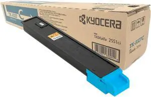 Kyocera Mita TK-8327C Cyan Toner Cartridge TK8327C, 1T02NPCUS0