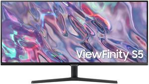 Samsung 34-inch QHD Black 100Hz 5ms LED FreeSync High Resolution Monitor (LS34C50DGANXZA) - [Canada Version] (2023)