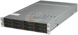 SUPERMICRO AS-2022TG-HTRF 2U Rackmount Server Barebone (Four nodes) Dual Socket G34 AMD SR5670 DDR3 1600/1333/1066