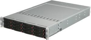 SUPERMICRO SYS-5026Ti-BTRF 2U Rackmount LGA 1156 Intel Xeon X3400/L3400 series, Core i3 Pentium G6950, Celeron G1101 Intel 3420 3 x 3.5" SATA Hot-Swap Bays Server Barebone (Four hot-plugga