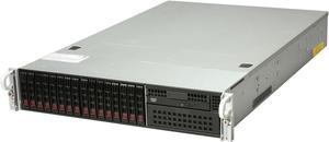 SUPERMICRO SYS-2026T-6RFT+ 2U Rackmount Server Barebone Dual LGA 1366 Intel 5520 DDR3 1333/1066/800
